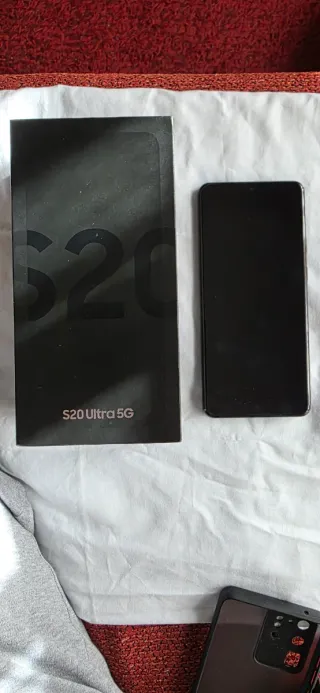 Samsung Galaxy S20 Ultra 5G Negro COMO NUEVO