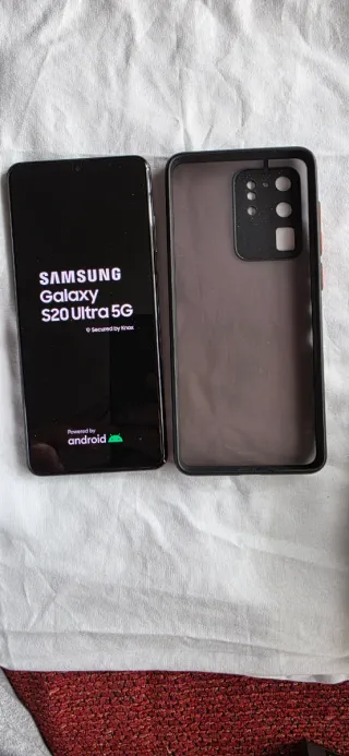 Samsung Galaxy S20 Ultra 5G Negro COMO NUEVO