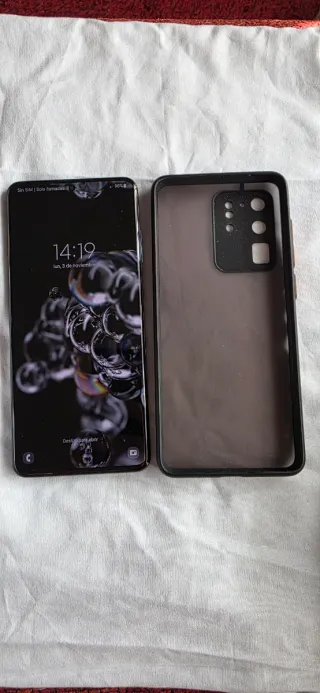 Samsung Galaxy S20 Ultra 5G Negro COMO NUEVO