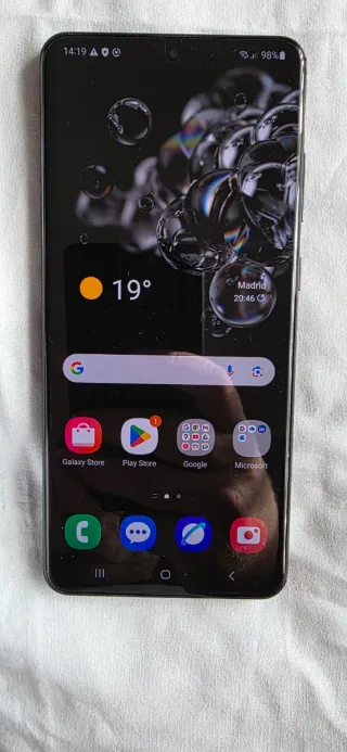 Samsung Galaxy S20 Ultra 5G Negro COMO NUEVO