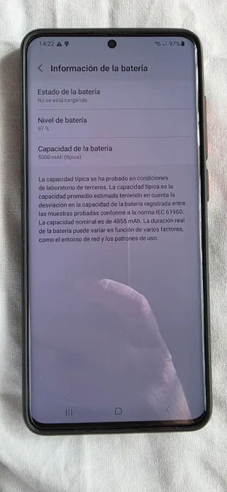 Samsung Galaxy S20 Ultra 5G Negro COMO NUEVO
