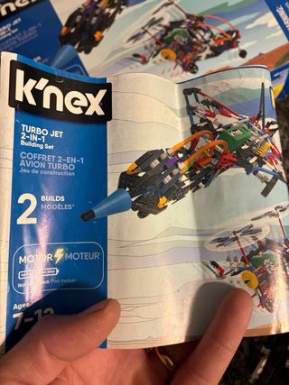 K'NEX Turbo Jet 2-in-1 Set 402 pezzi