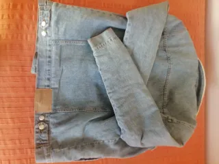 Cazadora vaquera juvenil con borreguillo