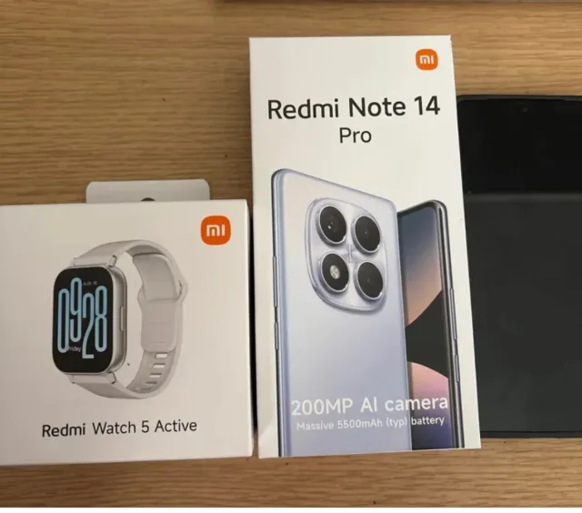 Xiaomi Redmi Note 14 Pro Preto/Prateado