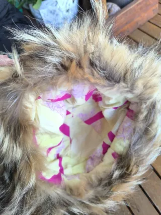 Cappello da neve con pelliccia