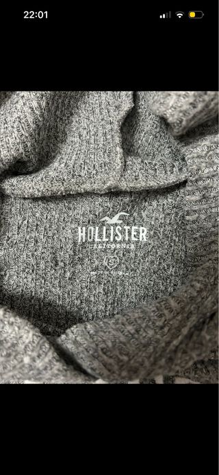 Sudadera Hollister Gris