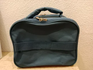 Neceser de viaje azul