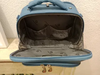 Neceser de viaje azul