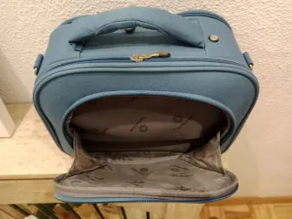 Neceser de viaje azul