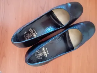 Scarpe Grifone in pelle nere