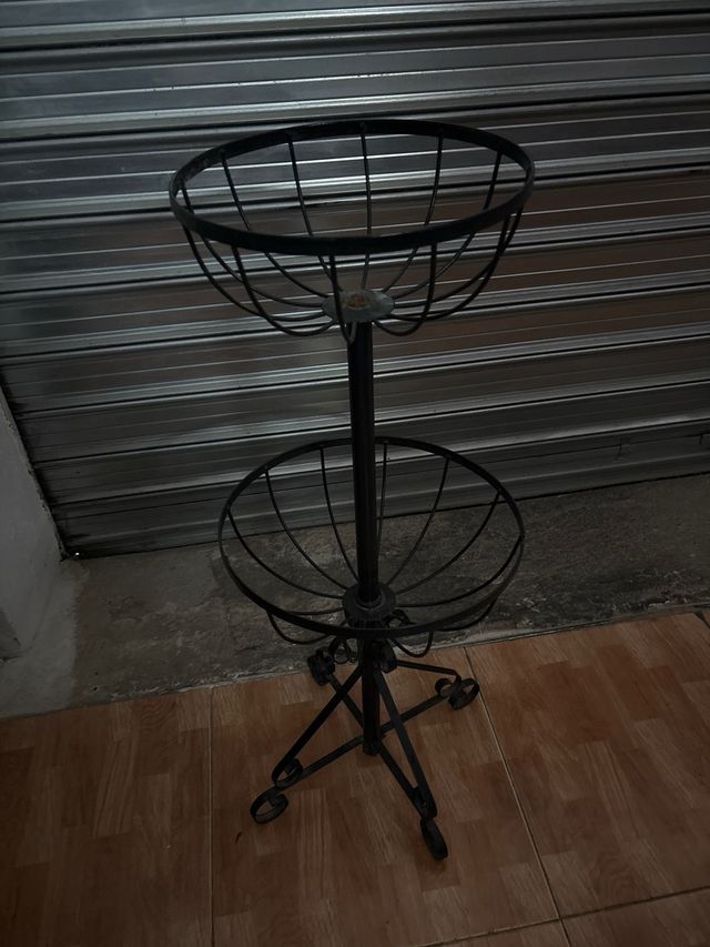 Macetero de metal 2 alturas