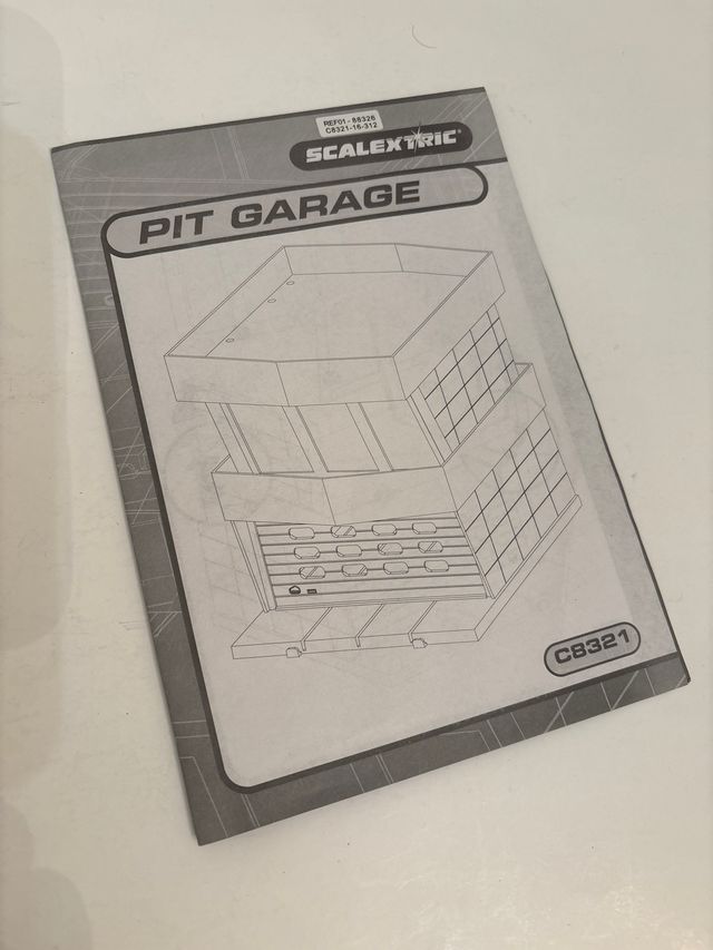 Garage Pit Caja Scalextric Superslot