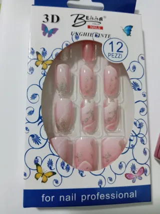 Set Unghie Finte Melissa Nails + Smalto