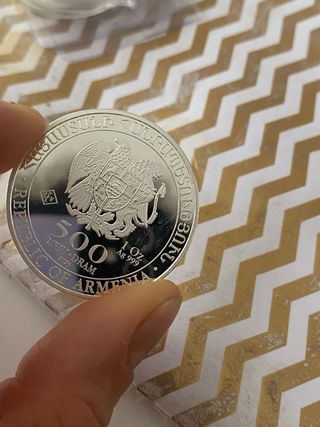 Onza Plata Arca de Noé 2023