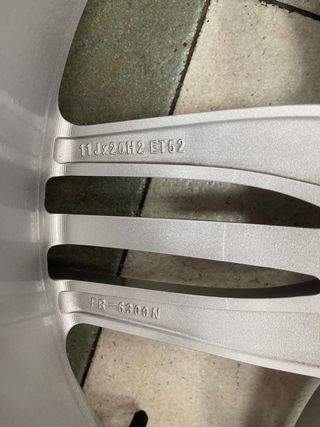 Llantas Porsche 20” Carrera 4 S Originales