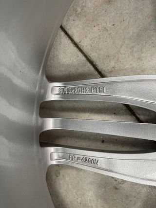 Llantas Porsche 20” Carrera 4 S Originales