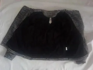 Chaqueta T. M Rayas Azul y Blanca