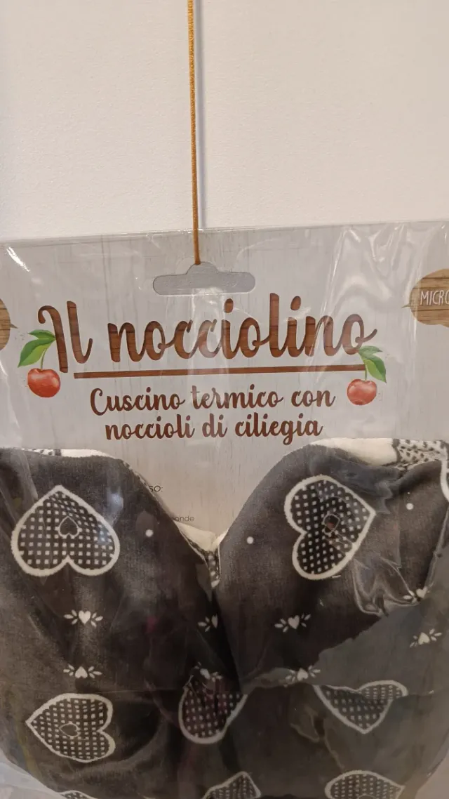 Cuore Noccioli Ciliegia Cuscino Termico