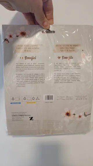 Cuore Noccioli Ciliegia Cuscino Termico