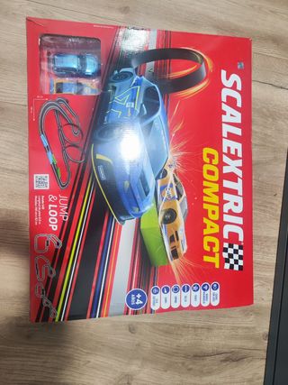 Scalextric Compact Jump & Loop + Accesorios. ¡!