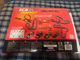 Scalextric Compact Jump & Loop + Accesorios. ¡!