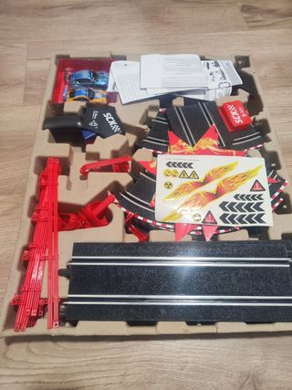 Scalextric Compact Jump & Loop + Accesorios. ¡!