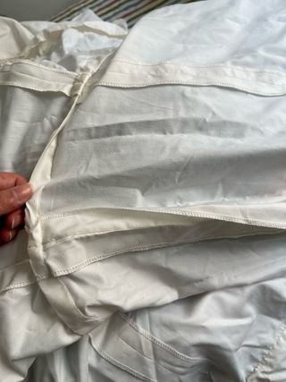 Traje de flamenca azul y rosa