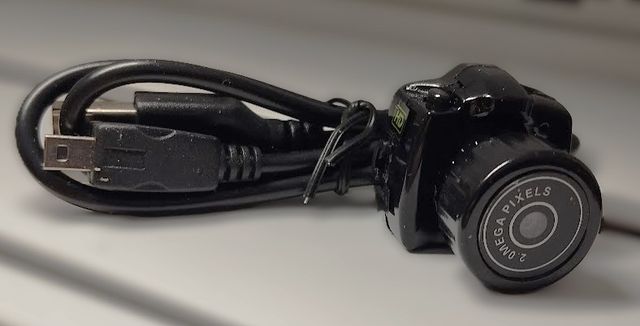 Micro Cámara Espía USB 2.0 Megapíxeles