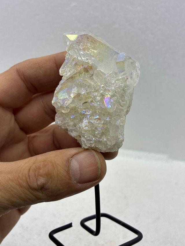 Cuarzo Aqua Aura Hielo