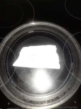 Plato giratorio microondas con soporte