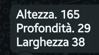 Mobile bagno/cucina bianco con ante e cassetto