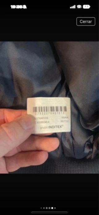 Cazadora bomber mujer Zara azul