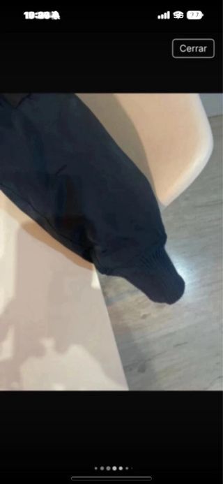 Cazadora bomber mujer Zara azul