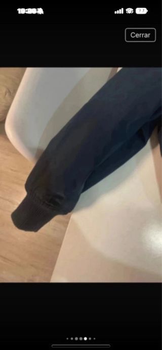 Cazadora bomber mujer Zara azul