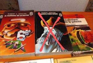 Libros Robert A. Heinlein a 10€/u