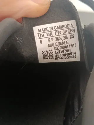 Scarpe calcio Adidas ACE 16.4 TF J 38.5