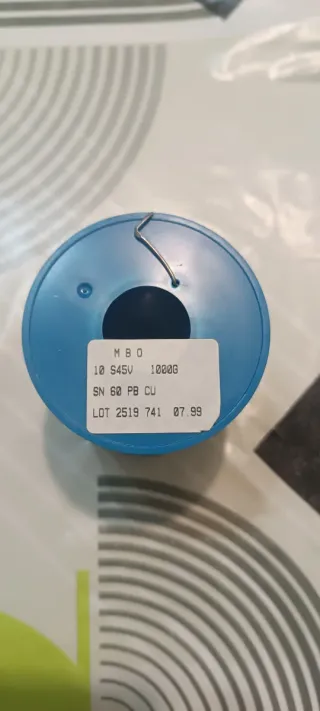 Estaño MBO 1000g SN 60 PB CU