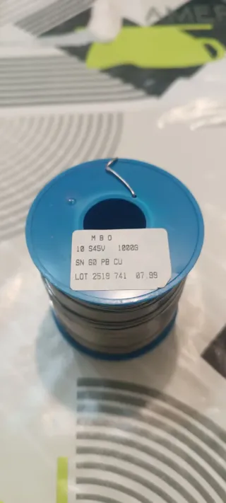 Estaño MBO 1000g SN 60 PB CU