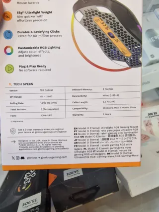 Glorious Model O Eternal Gaming Mouse