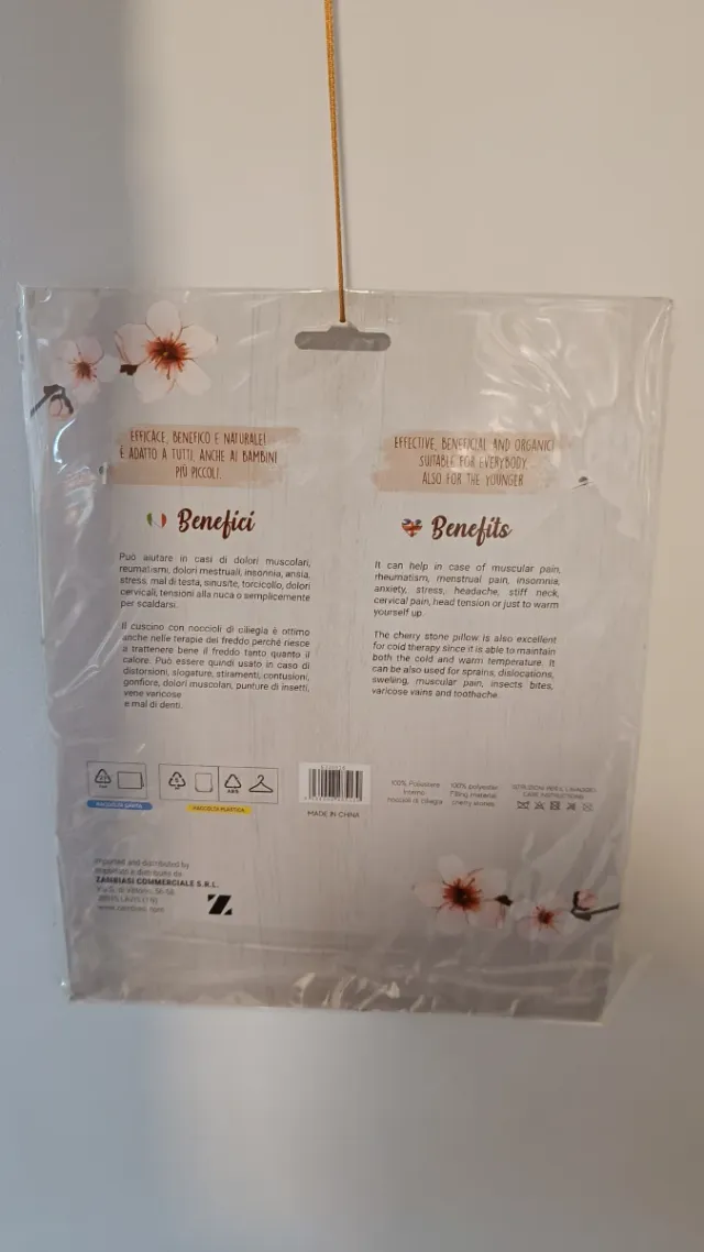 Cuscino termico Il nocciolino cuore