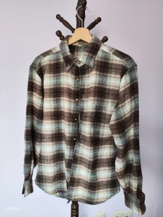 Camisa de franela a cuadros