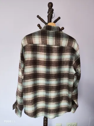 Camisa de franela a cuadros