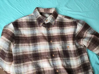 Camisa de franela a cuadros