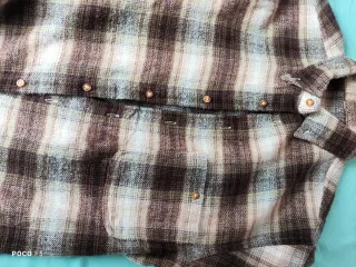 Camisa de franela a cuadros