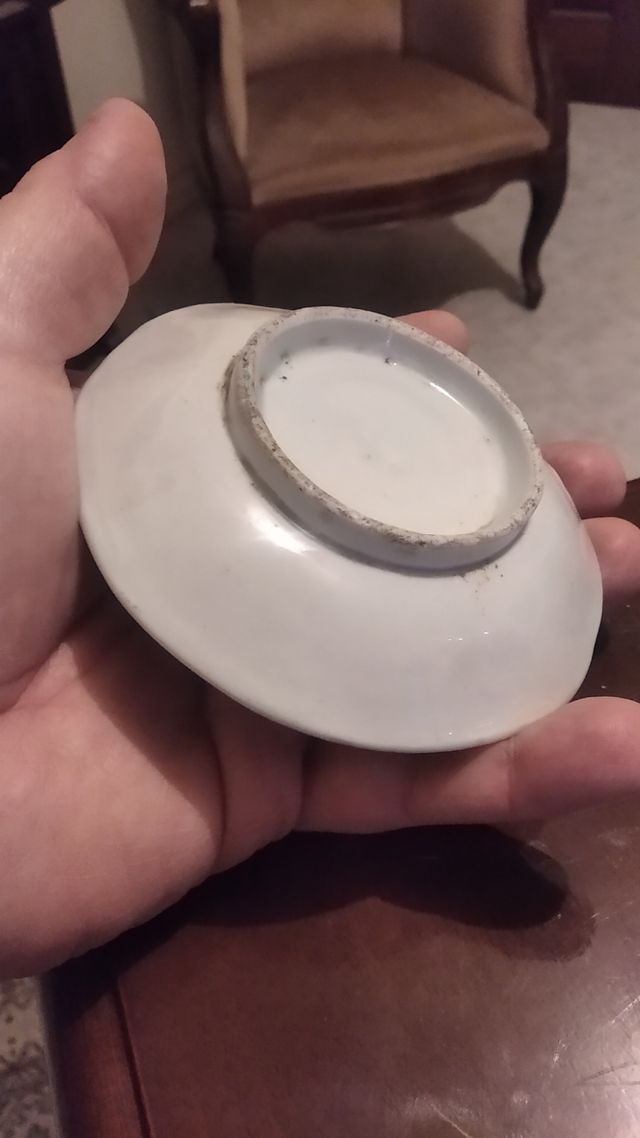 Piattini giapponesi vintage dipinti a mano