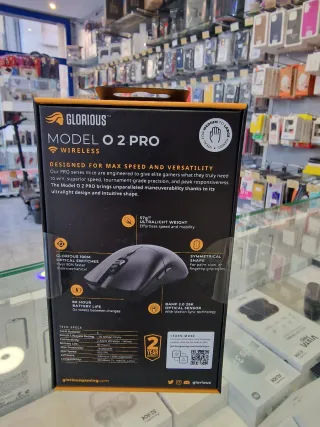 Glorious Model O 2 Pro Ratón Gaming Negro