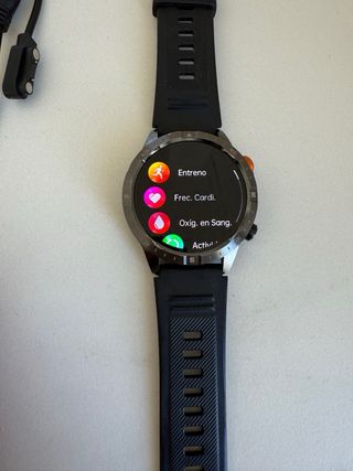 Reloj Inteligente Hombre 1.43 AMOLED Negro