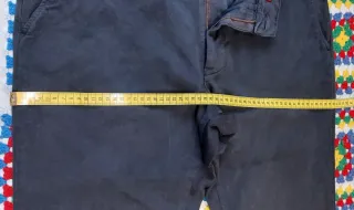 Pantaloni Carrera Uomo TG 54 Blu