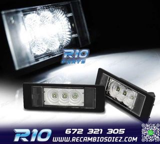 LUCES MATRÍCULA BMW E81 E87 F20 F21 E63 E64 F12 F13 Z4 MINI
