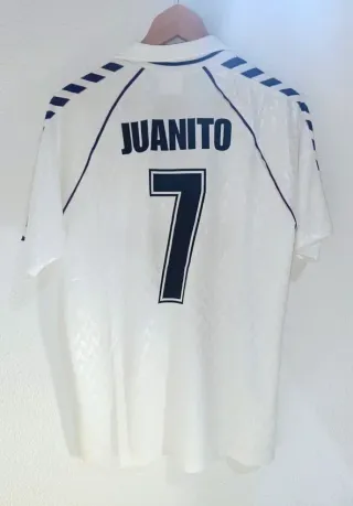 Camiseta Juanito 7 futbol retro vintage Talla L